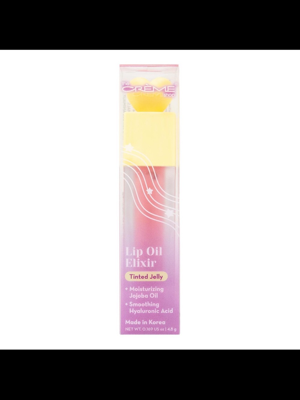 The Crème Shop Lip Oil Elixir Tinted Jelly – Pink About Me – NIB